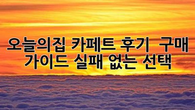 오늘의집 카페트 후기 🏡✨ 구매 가이드: 실패 없는 선택!